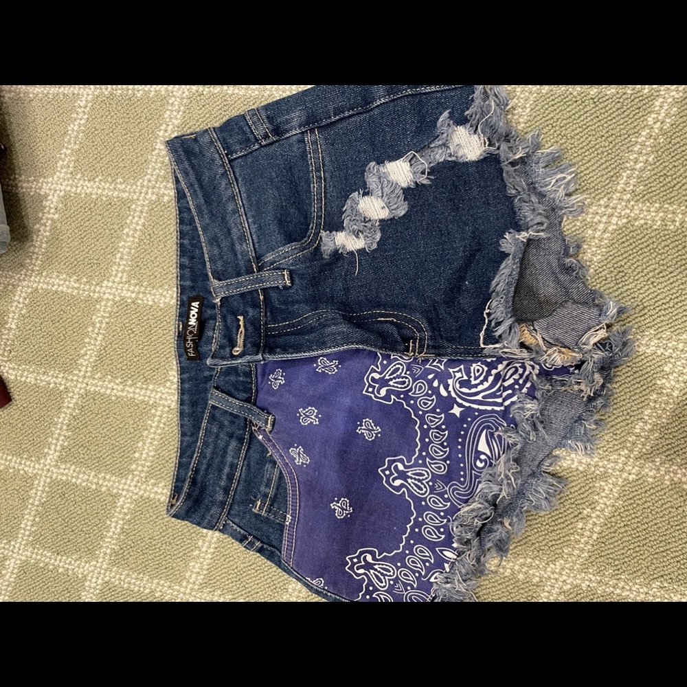 Fashion Nova Jean Shorts